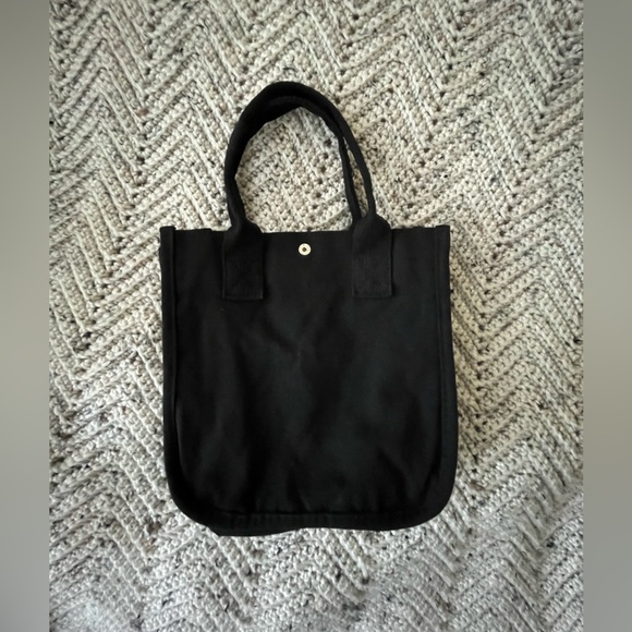 NWOT Small Canvas Square Bag - Picture 4 of 10